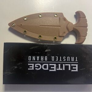 20-641DTCS Elitedge push dagger tan